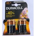 Duracell AA MN1500/4  - Alkaline Batteries